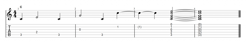 Consonant chord tones